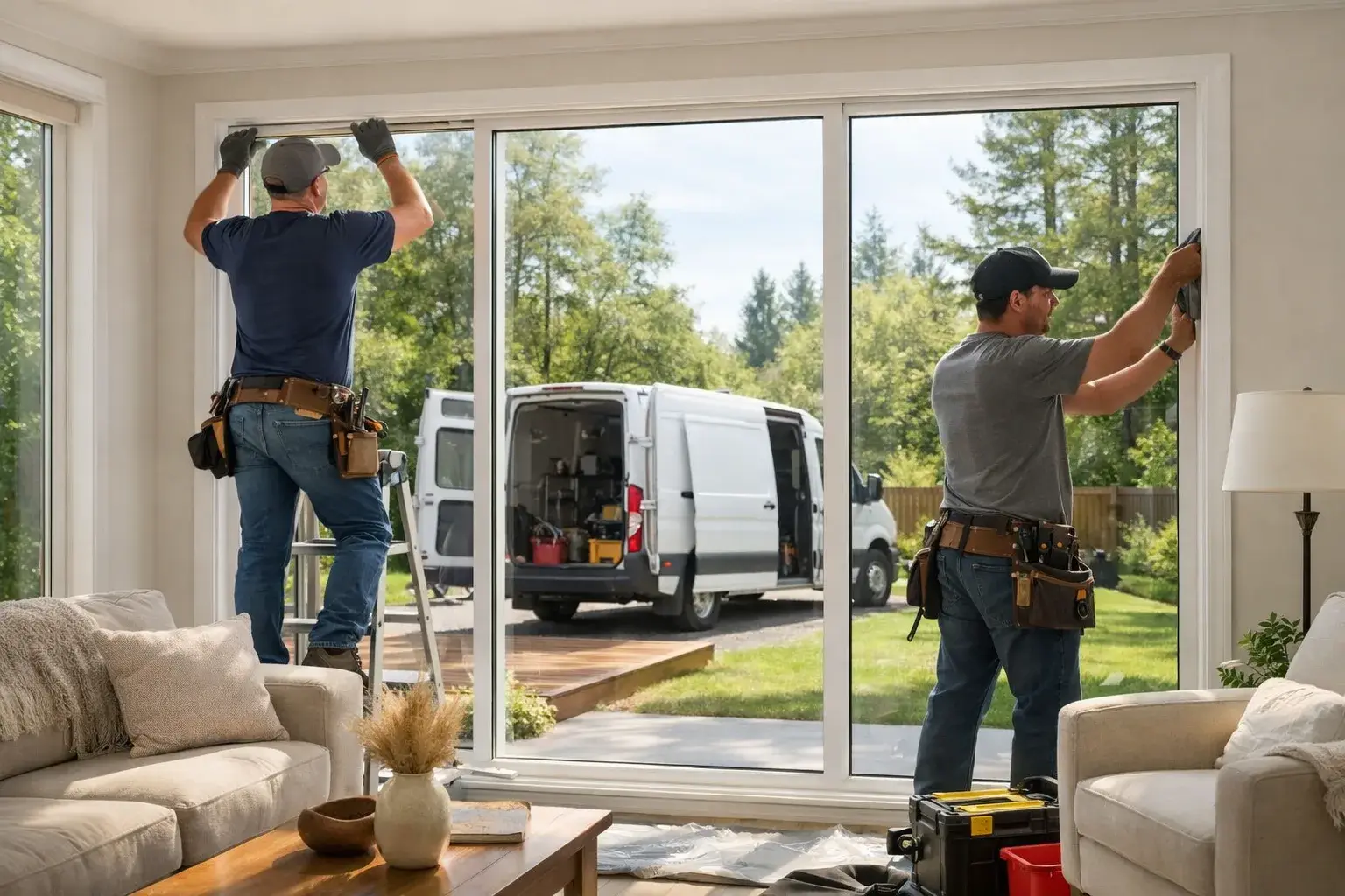 Zellwood — window installation